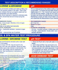 Professional Three Way Swimming Pool And Spa Water Test Kit For Liquid Drop Analysis Of Ph Chlorine And Bromine Levels instructional guide.