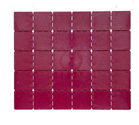 Plastic Masonry Shim 2 x 2 x 1/4 Inch Pro Grade Leveling Block for Brick, Block, Precast Panels and Tilt-Up Walls, Rustproof