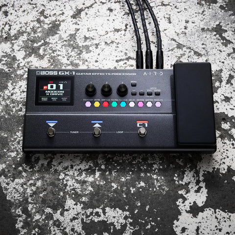 Ultra Portable Guitar Effects Processor With 23 Amp Types And 140 Plus Effects, AIRD Sound Engine