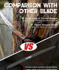 Comparison of Japanese Teeth Reciprocating Saw Blade 15 Inch Arc Edge Coarse Cut 6 TPI Pruning Blade with another blade