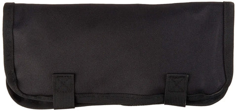 Black compact pouch for Chef Plating Kit 8 Piece Set For Pro Kitchen, 18 8 Stainless Steel Tools With Micro Serrated Handles