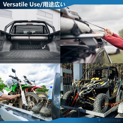 Heavy Duty Stainless Steel Motorcycle Tie Down Hooks Set Of Ten Rugged Security Anchors for secure bike transport in truck beds