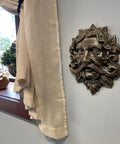 Top Tier Green Man Wall Decor, Slick 9.75 Inch Heavy Duty Cast Iron Plaque, Solid Bronze Finish, wall-mounted design with intricate detailing.
