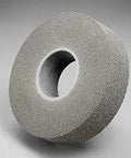 EX2 Deburring Wheel 8 In X 2 In X 3 In, 8A Medium Gray Unitized Wheel For Deburring, Finishing And Polishing Alloys, Plastics And Composites