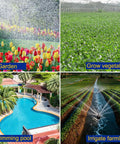 Rock Solid 1HP Water Pressure Booster Pump With Automatic Switch For Whole Home Water Flow and Shallow Well Jobs with garden, swimming pool, vegetable growth, and irrigation.