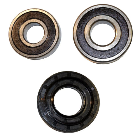 Heavy Duty LG Washer Tub Bearing And Seal Replacement Kit Featuring Slick Dual Industrial Ball Bearings And Precision Shaft Seal.