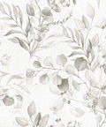 Floral Peel And Stick Wallpaper For Bedroom And Home Decor Grey Boho Eucalyptus Leaf Farmhouse Contact Paper Self Adhesive
