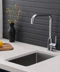 Undermount Bar Sink For RV And Outdoor Kitchen, 10 By 18 Inch, 16 Gauge Stainless Steel Single Bowl, Corrosion Resistant