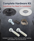 Shifter Bushing Kit And Shift Linkage Hardware Pin Clip For Honda B Series Swaps Compatible With Civic CRX And Acura Integra, hardware kit