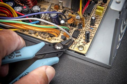 General Purpose Shearcutter For Soft Wire Up To 20 AWG 0.8mm With 20 Degree Blade Angle cutting wire in electronics board