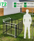 Big Ol 172 Gallon Outdoor Compost Bin With Rust Proof Coating Heavy Duty Metal Wire Mesh Easy To Assemble Garden Bin
