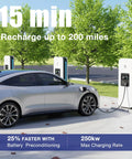 Heavy Duty Nacs To Ccs1 Ev Charging Adapter For Tesla Supercharger Network 250Kw Fast Charge Up To 500Amp Portable charging at station.