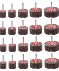 Amazon Mixiflor 20-piece flap wheel set with 1/4in shanks in 60/80/120/240 grit for drill/die grinder