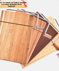 Solid Stainless Steel Cheese Slicer Kit With Grippy Handle And Hex Key Great For Whipping Up Knockout Gift Boards with wood cutting boards