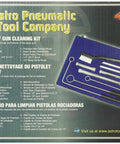 Astro Pneumatic Tool Company 4544 master spray gun cleaning kit with needles, brushes, and pickup tube brushes