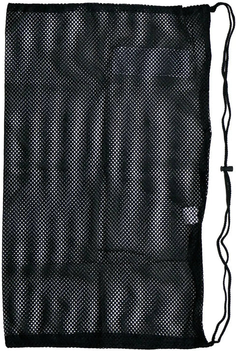 Breathable Mesh Drawstring Bag For Gym Swim Beach Travel Gear One Shoulder Strap Durable Polyester 18x30 Inches Lightweight