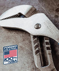 16 Inch Tongue And Groove Pliers With Laser Heat Treated Teeth For A Super Grippy Hold Heavy Duty Channel Locks with USA steel badge