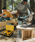Heavy Duty Carry Case For DEWALT 20V Max XR Jig Saw DCS334B DCS335B Case Only at a jobsite with workers in background
