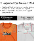 Comparison of XL Size T Shirt Ruler Guide for Perfect Vinyl Alignment And Center Design Placement, 2025 and Previous Model