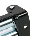 Close-up of 10 Inch Winch Roller Fairlead For Off Road Recovery Vehicles 8000 To 17500 Lb Capacity Standard 10 Inch Mount Pattern