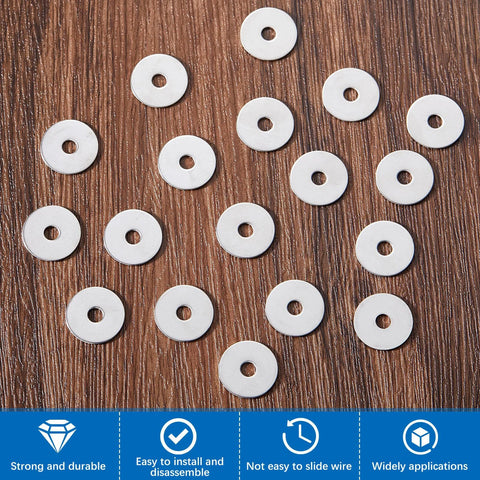 Stainless steel fender washers, 3/16 in hole, 3/4 in outer diameter, 200 pieces