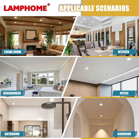 Four Inch Slim Led Recessed Can Light Kit Featuring Dead Simple Install Plus Heavy Duty Output With Smooth Dimming Switches And Adjustable Color Temperature Options From Warm Ambiance To Crisp Daylight Tone