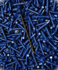 Bulk Pack Of 2500 Hex Washer Head Concrete Screws 1/4 X 1-1/4 Inch Tapcons With 3 Driver Bits