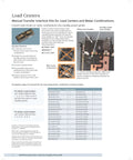 Installation guide for Generator Standby Power Mechanical Interlock Kit showing load centers and wiring details.