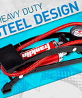 Built Tough Foot Pump For Quick Inflation Of Sports Balls And Bike Tires And Car Tires Up To 100 PSI Heavy Duty Iron Construction Foot Operated Design Multi Use Inflator For Home Garage Or On The Go red iron foot pump with pressure gauge
