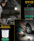 Ultra Bright Camping Lantern With 500 Lumens Battery Powered Light That Slaps Waterproof Portable And Lightweight for emergencies