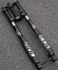 Beefed-Up Downhill Mountain Bike Front Fork With Air Suspension, Thru-Axle Boost 110x15, 34mm Stanchions, 160mm Travel