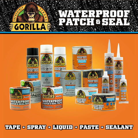Heavy Duty Waterproof Patch And Sealant Paste That Sticks To Wet Or Dry Surfaces For A Quick No Mess Seal Of Gaps Cracks And Leaks Rubberized White Sealant 1 Lb Can Instant Water And Air Seal UV And Temperature Resistant
