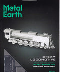 Steam Locomotive 3D Metal Model Kit Unassembled Hobby Project No Glue Needed Easy To Clip Bend Parts For Ages 14 And Up.
