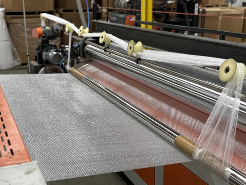 Manufacturing Two Rolls Of Three Sixteenth Inch Bubble Cushioning Wrap Padding, 700 Feet Total, 12 Inch Wide, Perforated Every 12 Inches