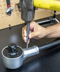 Using Punch And Chisel Set 16 Piece With Cold Chisels, Tapers, Pin And Center Punches, Chrome Vanadium Steel on metalworking tool