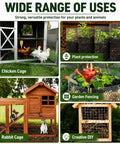 Heavy Duty 304 Stainless Steel Hardware Cloth 1/2 Inch 20 Gauge Welded Mesh Chicken Wire Fencing used for chicken cage and rabbit pens.