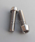 Two Pack M7 X 30mm Titanium Bolts With Allen Hex Socket Cap Head, Aerospace Grade, Race Ready Gear, Ultra Lightweight