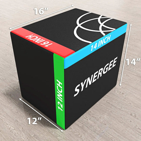Three In One Soft Plyometric Jump Box Adjustable Height For Blasting Explosive Leg Power During Sprint Training Foam Core Plyo Crate Crush Your Gym Grind With Rock Solid Stability And All Day Comfort