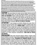 Product label for Red High Strength Threadlocker Stick With Power Bond For Heavy Duty Fasteners, Wax Based Adhesive.