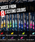 Lightweight 7075 Aluminum Trekking Poles in 8 colors including Beetle Red, Bumblebee Yellow, and Lake Blue