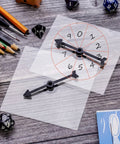 Clear Classroom Spinners 10 Pack With Rotating Arrows For Dry Erase Math Games Hands On Friendly Plastic Spinners For Classroom
