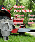 Direct Fit Carburetor Replacement Kit With Fuel Pump For 7000 Series KT730 KT725 KT735 KT740 KT745 Engines shown on lawn tractor