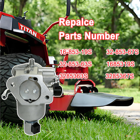 Direct Fit Carburetor Replacement Kit With Fuel Pump For 7000 Series KT730 KT725 KT735 KT740 KT745 Engines shown on lawn tractor