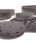 Stacked Saphir P24 Grit 5 Inch Diameter Abrasive Sanding Discs 125mm Pack Of 25 With Beefy Tear Resistant Aluminum Oxide Backing