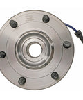 Top view of Wheel Bearing And Hub Assembly For Nissan Pathfinder Armada Fits 2004 To 2012 Armada, 2004 Pathfinder And 2004 To 2010 Infiniti QX56 Replacement Part Ready To Install.