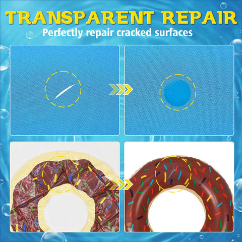 Ultra Strong Inflatable Patch Repair Kit for Air Mattresses Pools Tents Hot Tubs and Inflatables Waterproof Patch Set usage