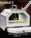 Kickstart Your Forge With This Beginner Blacksmith Forge Kit Stainless Steel Double Door 30 PSI Regulator One Burner At Home