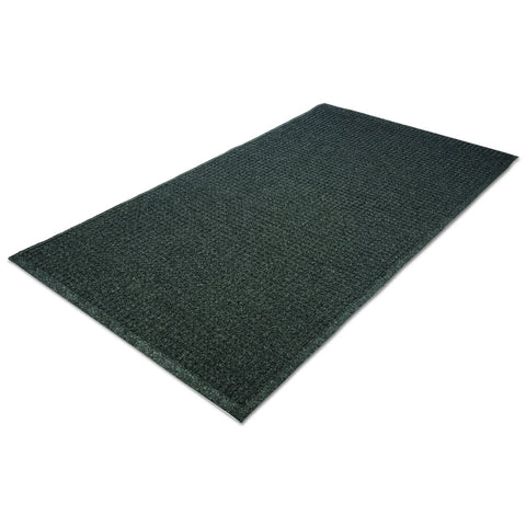 EcoGuard Indoor Wiper Floor Mat From Recycled Plastic Bottles And Used Tires 36 Inch By 60 Inch Charcoal Bi Level Construction Dirt Trap And Absorbs With 24 Oz Fibers