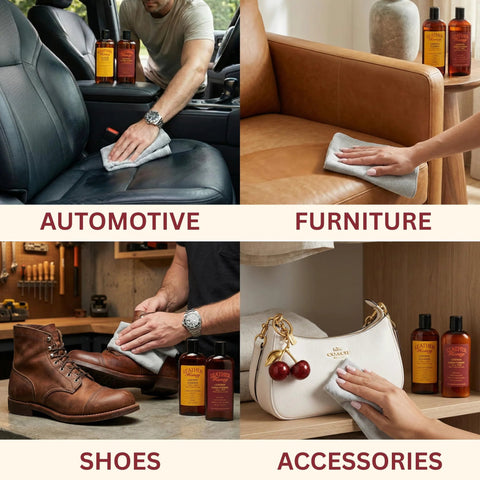 Leather Honey Leather Conditioner, 8oz bottles, used on car seats, leather furniture, boots, and handbag.