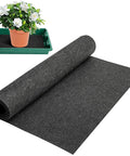 Automatic Plant Watering Mat 110 X 25 Inch Self Watering Capillary Mat in 3mm thick felt for seed sprouting with potted plant example